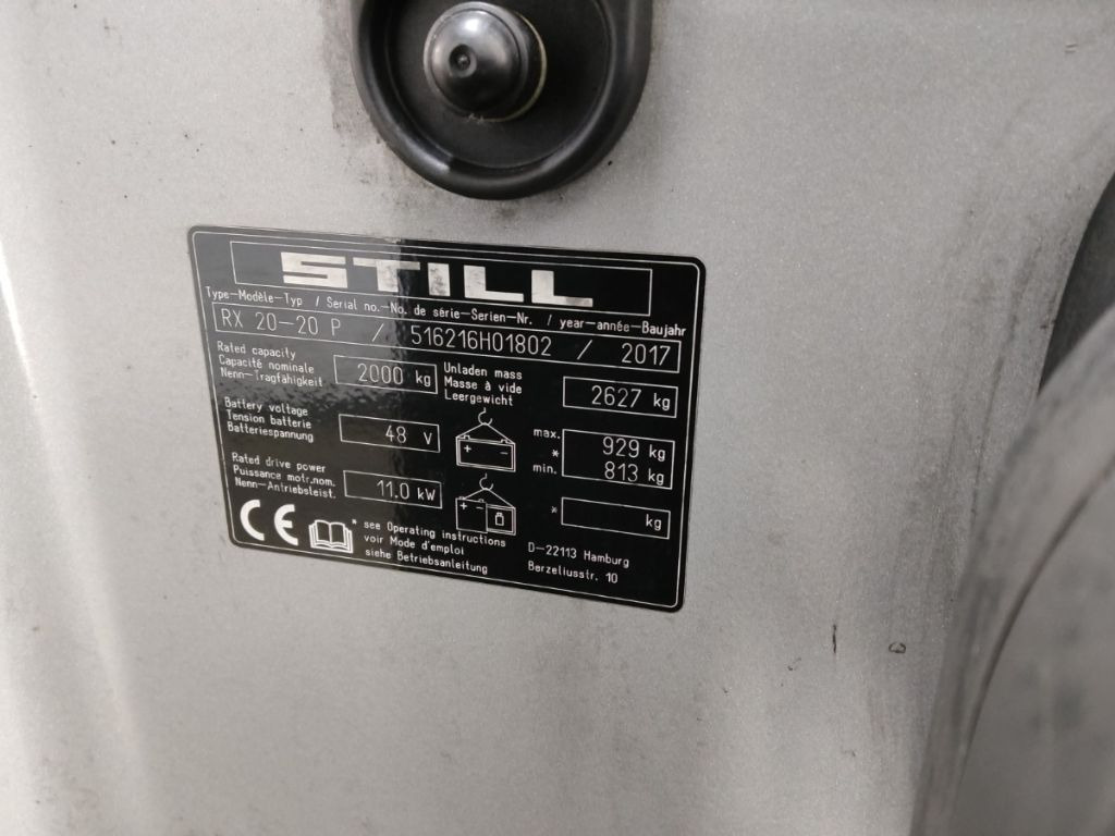 Still RX20-20P - Elektrische heftruck: afbeelding 5 Still RX20-20P - Elektrische heftruck: afbeelding 5