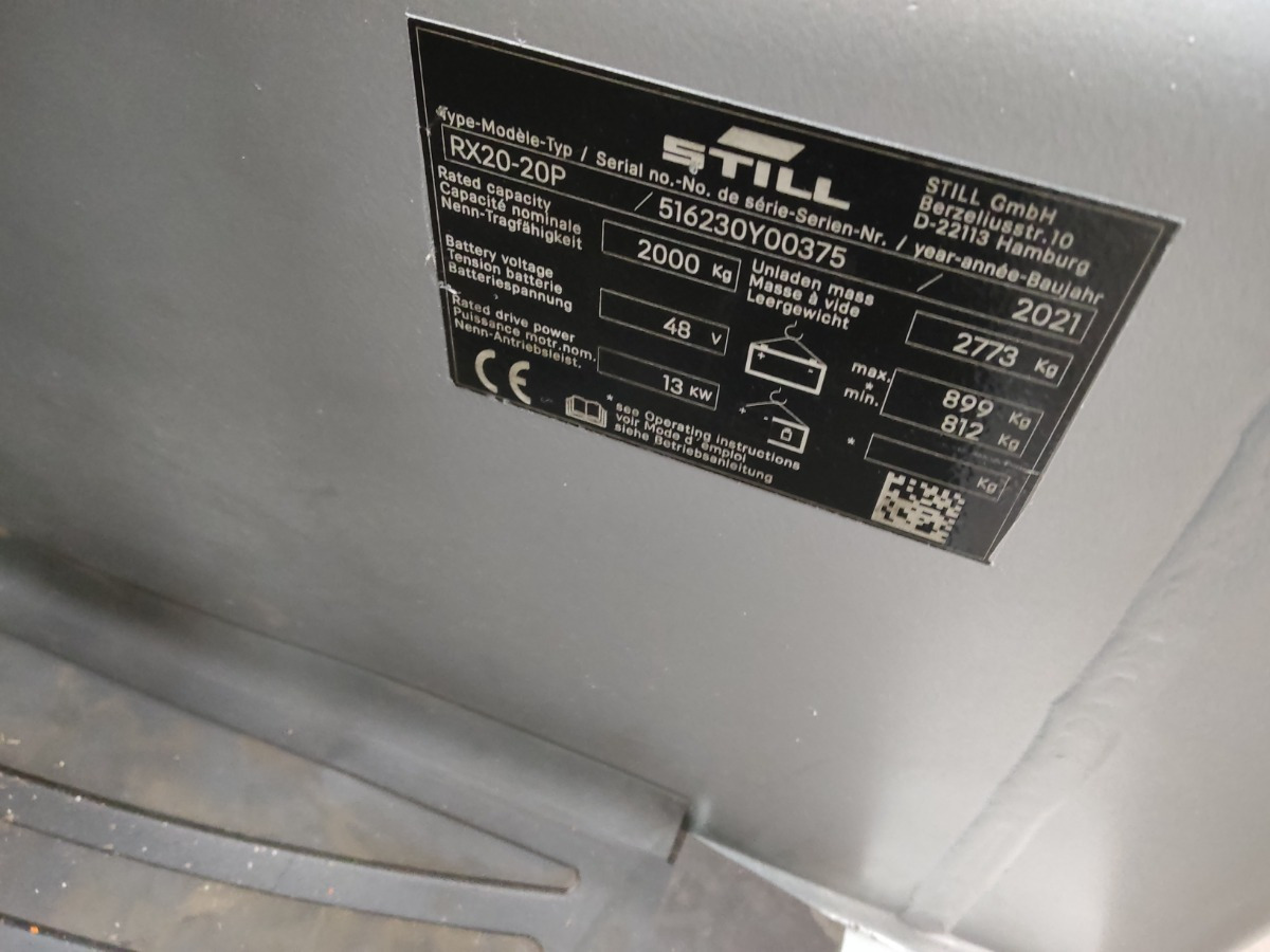 Still RX20-20P/LIION - Elektrische heftruck: afbeelding 5 Still RX20-20P/LIION - Elektrische heftruck: afbeelding 5