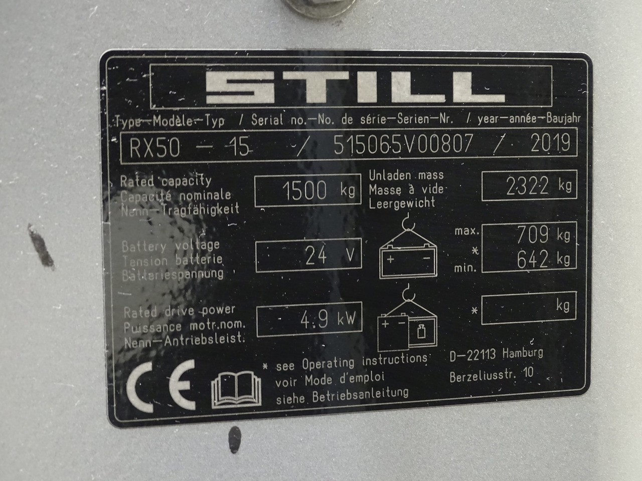 Still RX50-15 - Elektrische heftruck: afbeelding 5 Still RX50-15 - Elektrische heftruck: afbeelding 5