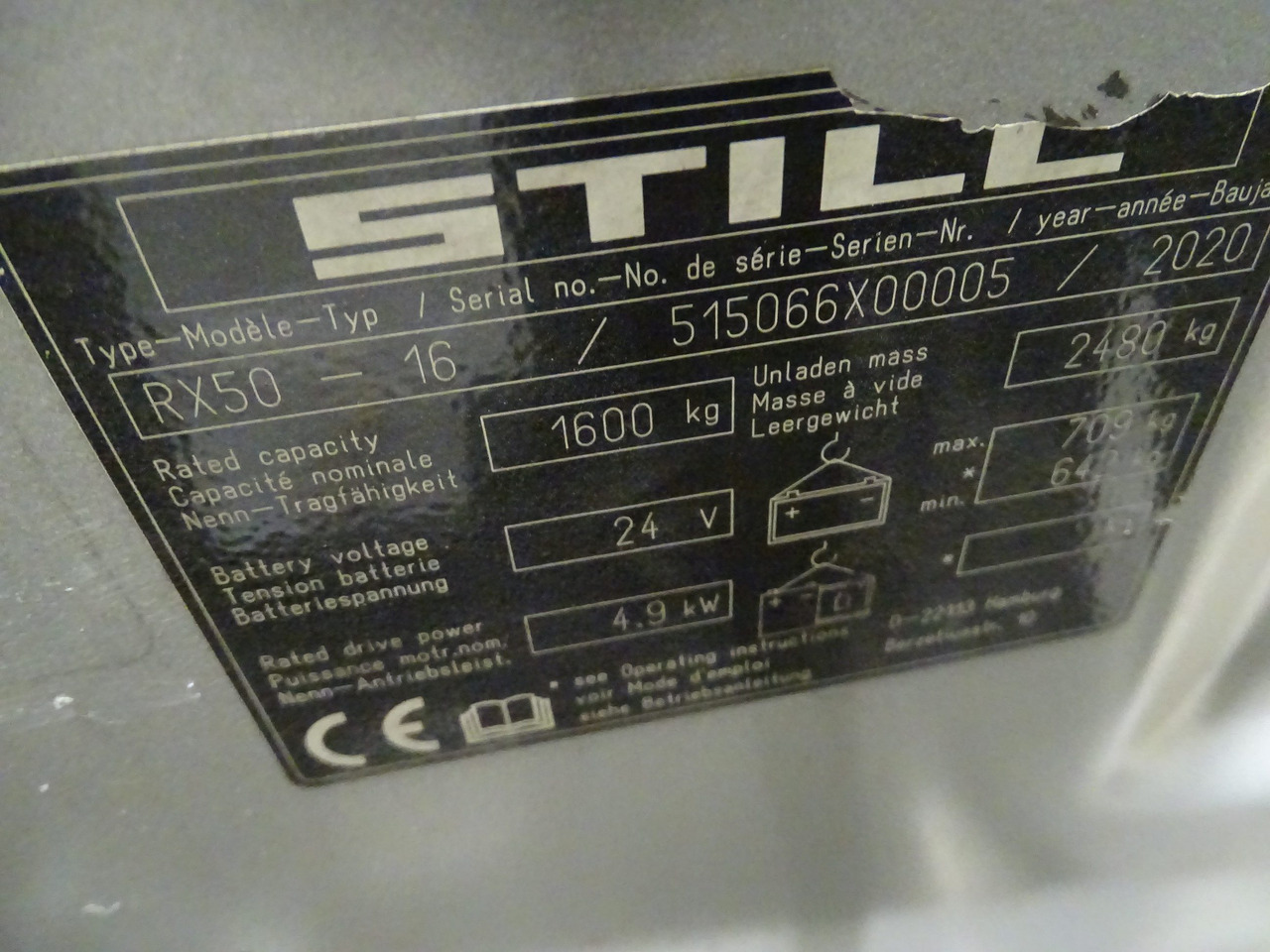 Still RX50-16 - Elektrische heftruck: afbeelding 5 Still RX50-16 - Elektrische heftruck: afbeelding 5