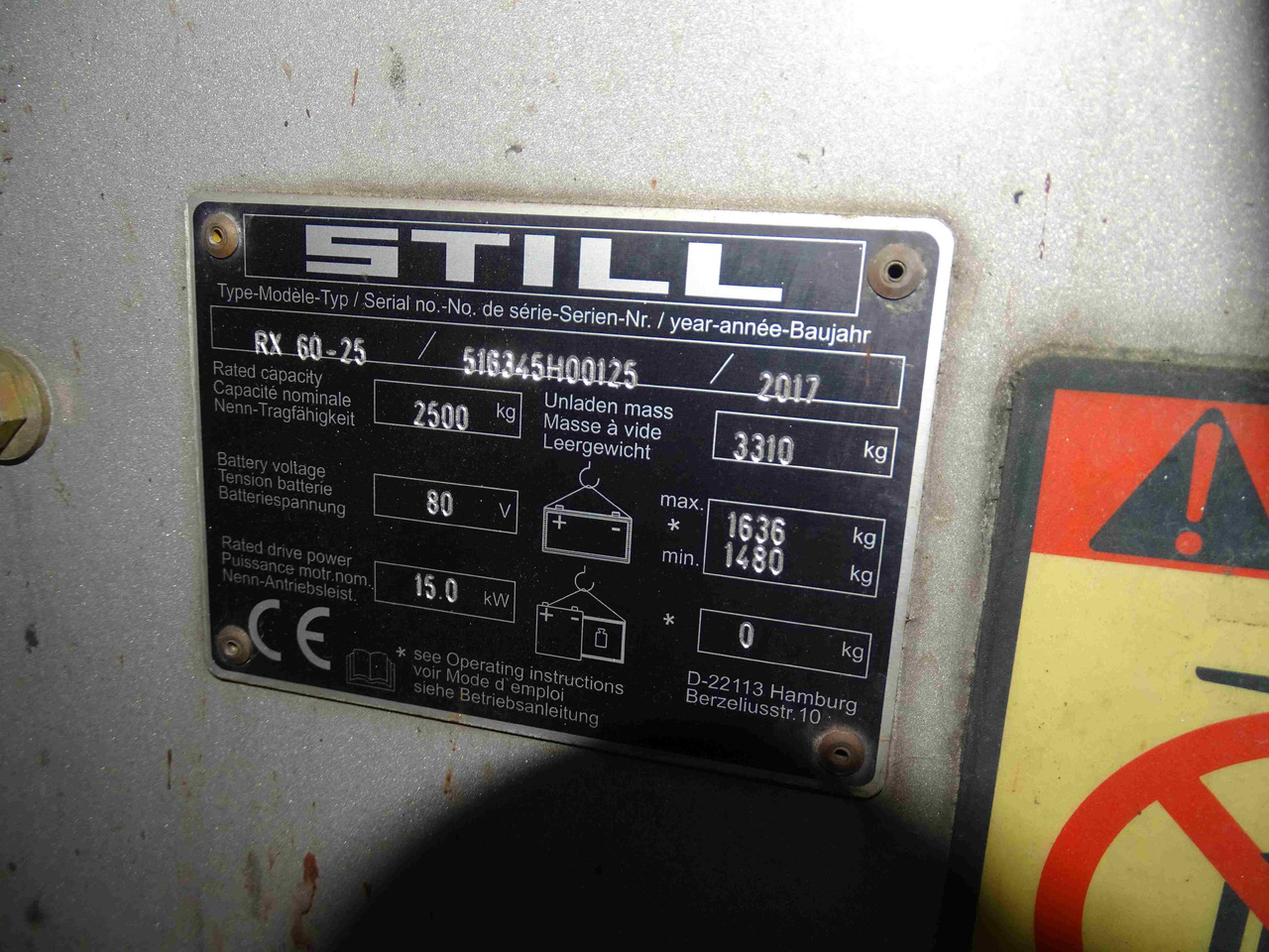 Still RX60-25 - Elektrische heftruck: afbeelding 5 Still RX60-25 - Elektrische heftruck: afbeelding 5