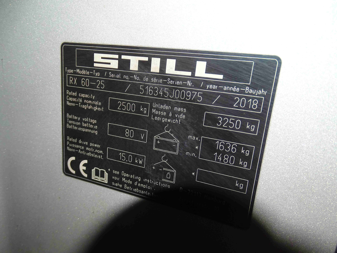 Still RX60-25 - Elektrische heftruck: afbeelding 5 Still RX60-25 - Elektrische heftruck: afbeelding 5