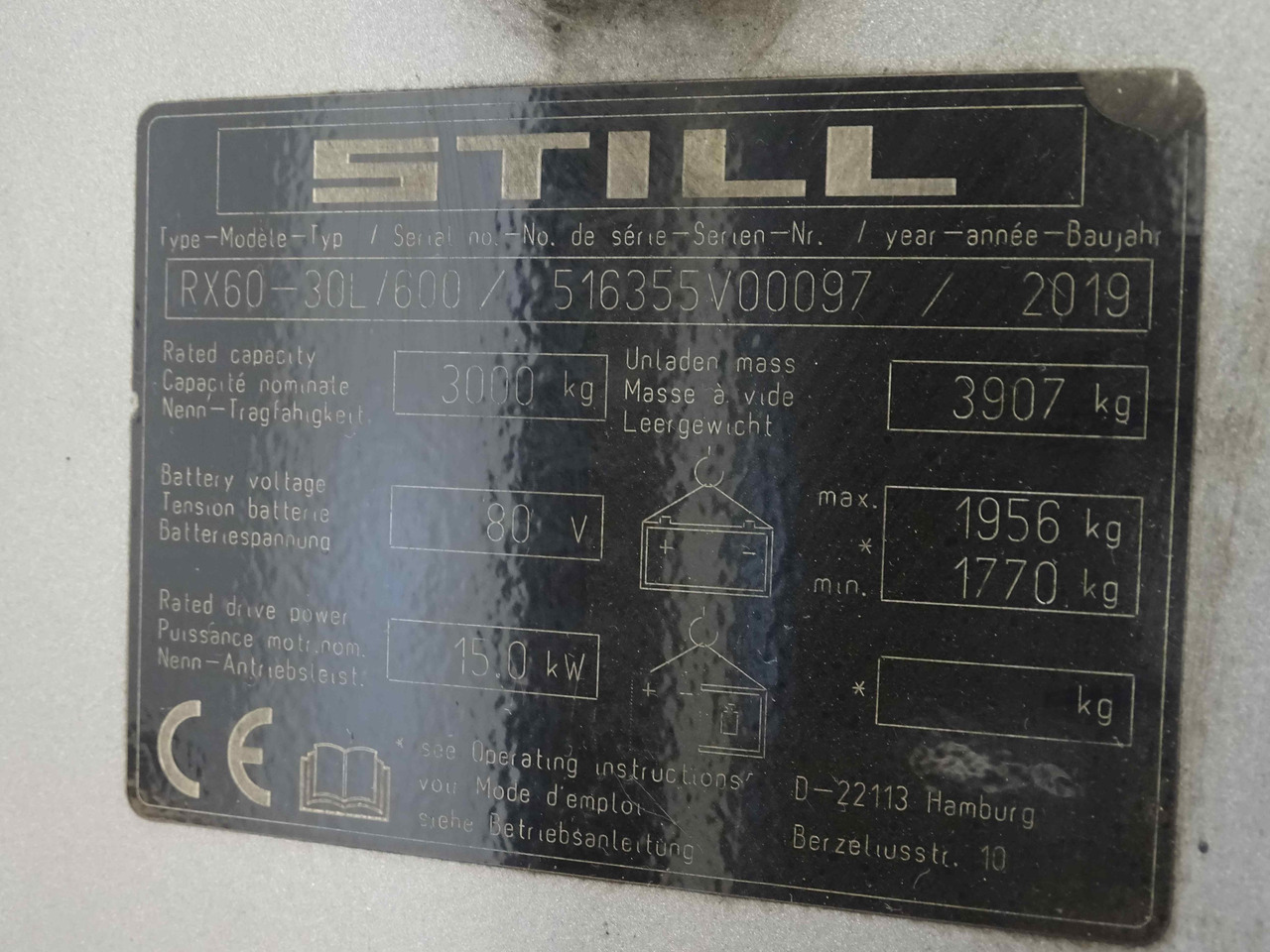 Still RX60-30L/600 - Elektrische heftruck: afbeelding 5 Still RX60-30L/600 - Elektrische heftruck: afbeelding 5