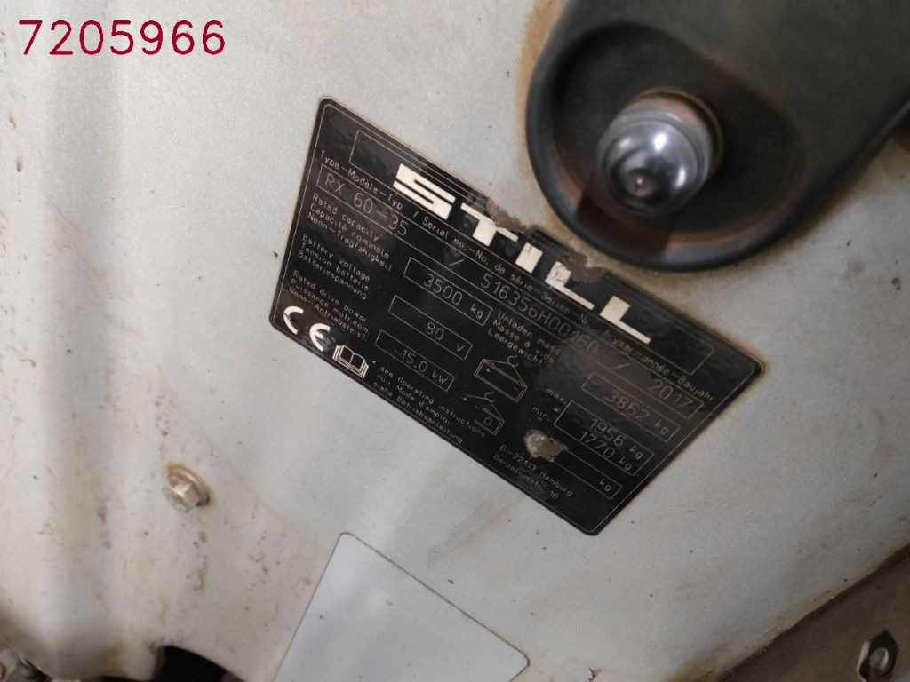 Still RX60-35 - Elektrische heftruck: afbeelding 5 Still RX60-35 - Elektrische heftruck: afbeelding 5