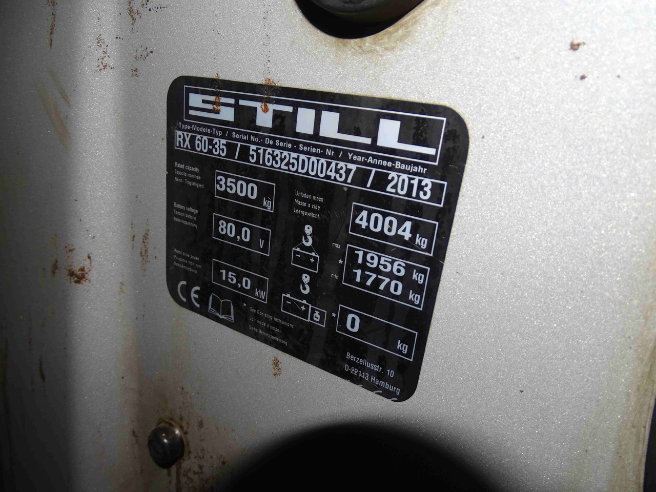 Still RX60-35 - Elektrische heftruck: afbeelding 5 Still RX60-35 - Elektrische heftruck: afbeelding 5