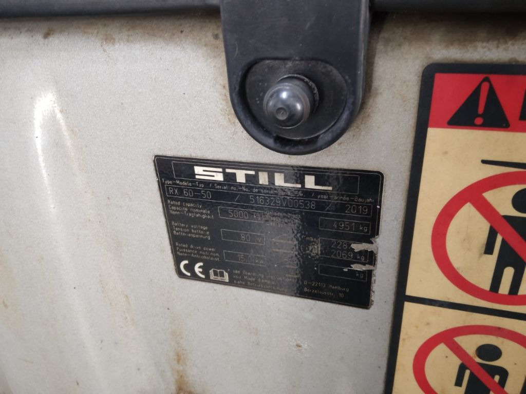 Still RX60-50 - Elektrische heftruck: afbeelding 5 Still RX60-50 - Elektrische heftruck: afbeelding 5