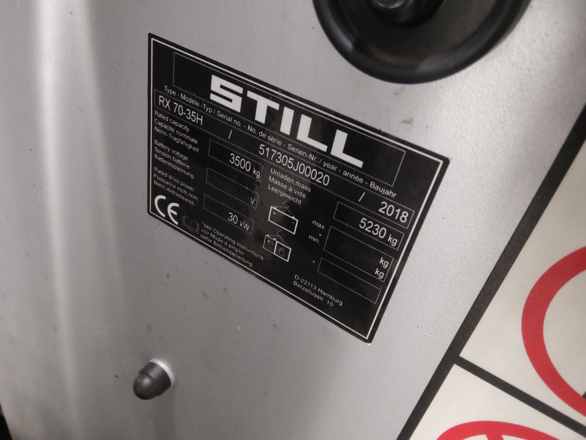 Diesel heftruck Still RX70-35H: afbeelding 6 Diesel heftruck Still RX70-35H: afbeelding 6