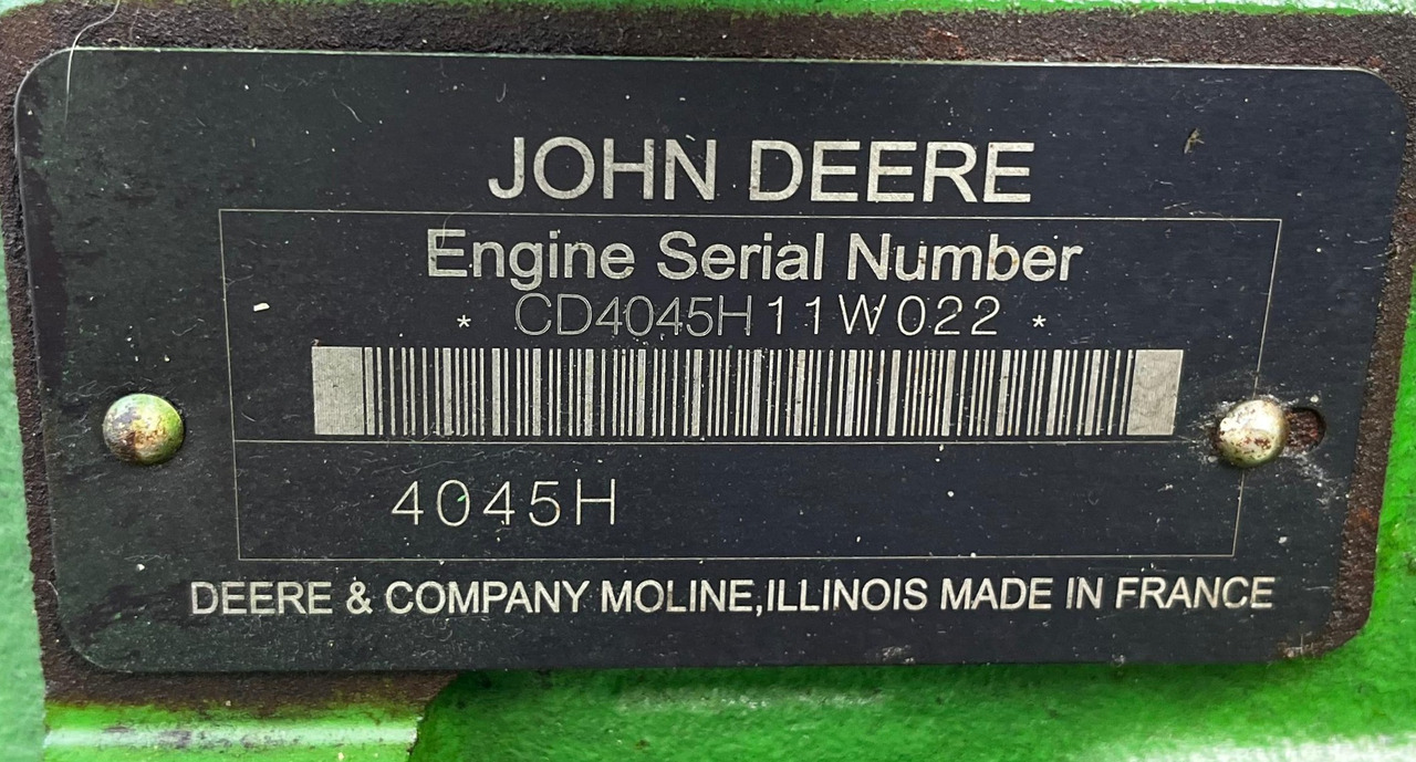 Motor JOHN DEERE 4045H: afbeelding 6 Motor JOHN DEERE 4045H: afbeelding 6