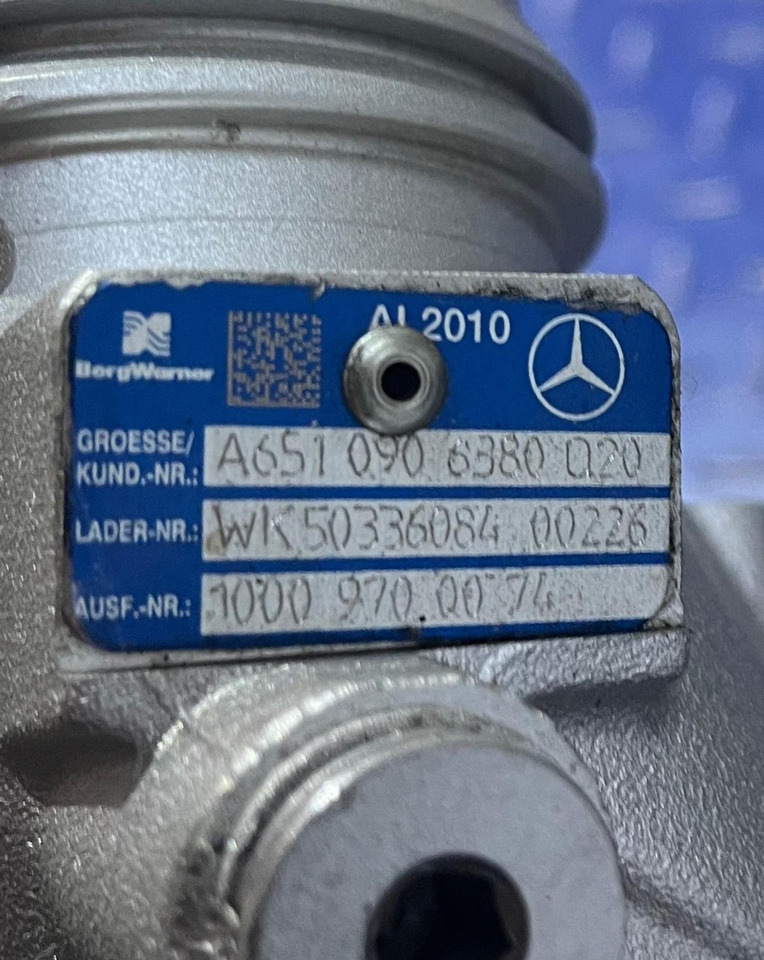 Turbo Mercedes Sprinter 216/316/416/516 CDI BiTurbo Euro 5 - Motor en onderdelen voor Personenwagen: afbeelding 5 Turbo Mercedes Sprinter 216/316/416/516 CDI BiTurbo Euro 5 - Motor en onderdelen voor Personenwagen: afbeelding 5