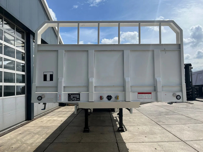 CIMC 3-axle Flatbed Semi-Trailer - Open bak met boorden oplegger: afbeelding 2 CIMC 3-axle Flatbed Semi-Trailer - Open bak met boorden oplegger: afbeelding 2