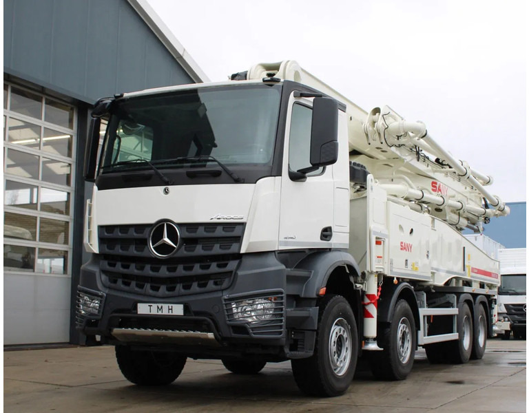 Mercedes-Benz Arocs 4140 8x4 Sany SY43 Concrete pump Build by Putzmeister - Betonpomp: afbeelding 1 Mercedes-Benz Arocs 4140 8x4 Sany SY43 Concrete pump Build by Putzmeister - Betonpomp: afbeelding 1