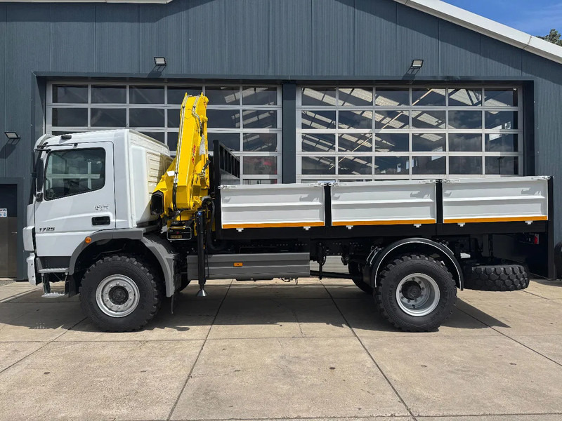Mercedes-Benz Atego Atego 1725 4x4 Flatbed with Hyva HB120 Crane - Kraanwagen: afbeelding 5 Mercedes-Benz Atego Atego 1725 4x4 Flatbed with Hyva HB120 Crane - Kraanwagen: afbeelding 5