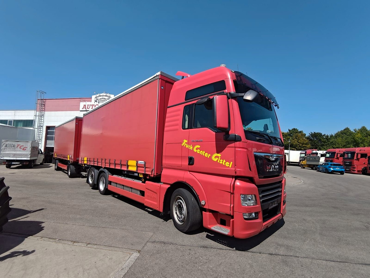 MAN TGX 26.510 6x2-4 LL*WB*Krone AZ18 + Krone WP7.3 - Containertransporter/ Wissellaadbak vrachtwagen: afbeelding 1 MAN TGX 26.510 6x2-4 LL*WB*Krone AZ18 + Krone WP7.3 - Containertransporter/ Wissellaadbak vrachtwagen: afbeelding 1