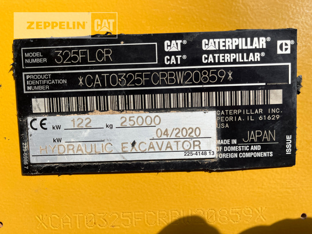 Cat 325FL - Rupsgraafmachine: afbeelding 2 Cat 325FL - Rupsgraafmachine: afbeelding 2