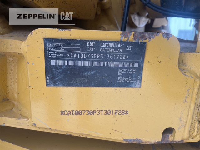 Cat 730-04A - Kiepwagen met knikbesturing: afbeelding 2 Cat 730-04A - Kiepwagen met knikbesturing: afbeelding 2