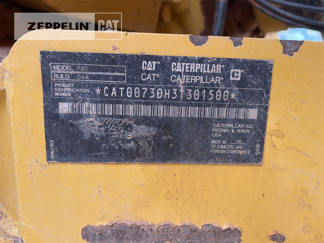 Cat 730-04A - Kiepwagen met knikbesturing: afbeelding 2 Cat 730-04A - Kiepwagen met knikbesturing: afbeelding 2