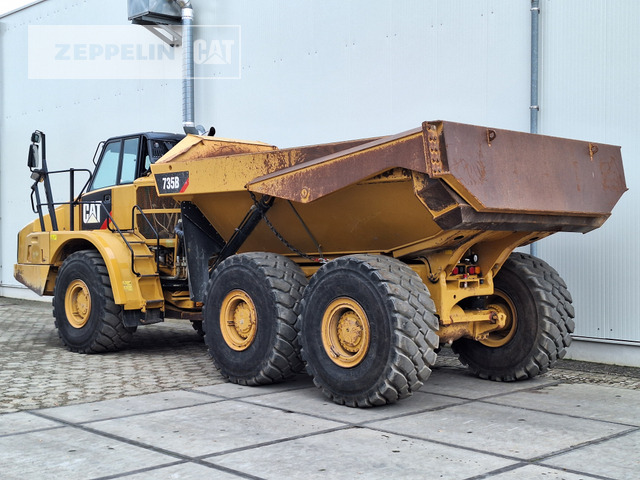 Cat 735B - Kiepwagen met knikbesturing: afbeelding 2 Cat 735B - Kiepwagen met knikbesturing: afbeelding 2
