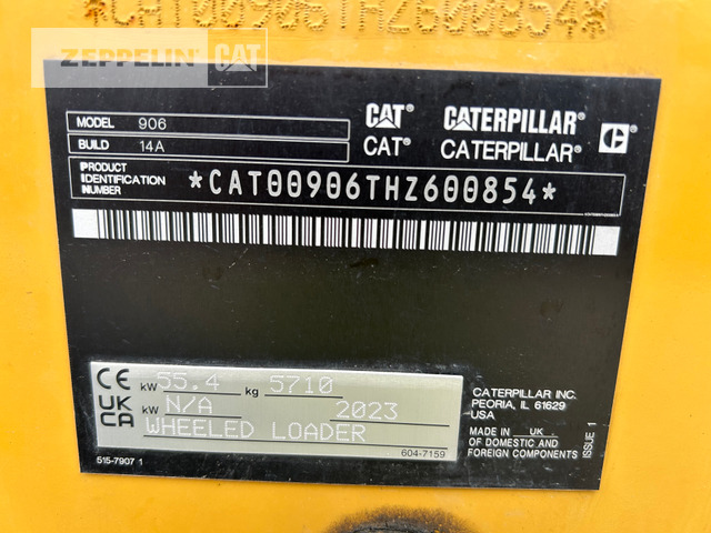 Cat 906-14 - Wiellader: afbeelding 5 Cat 906-14 - Wiellader: afbeelding 5