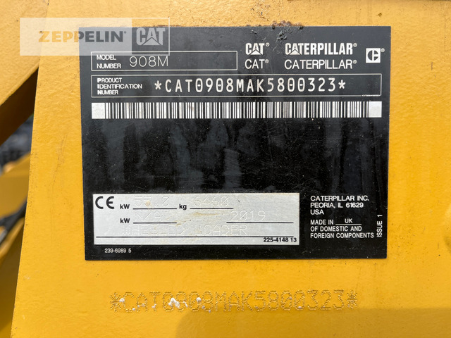 Cat 908M - Wiellader: afbeelding 2 Cat 908M - Wiellader: afbeelding 2