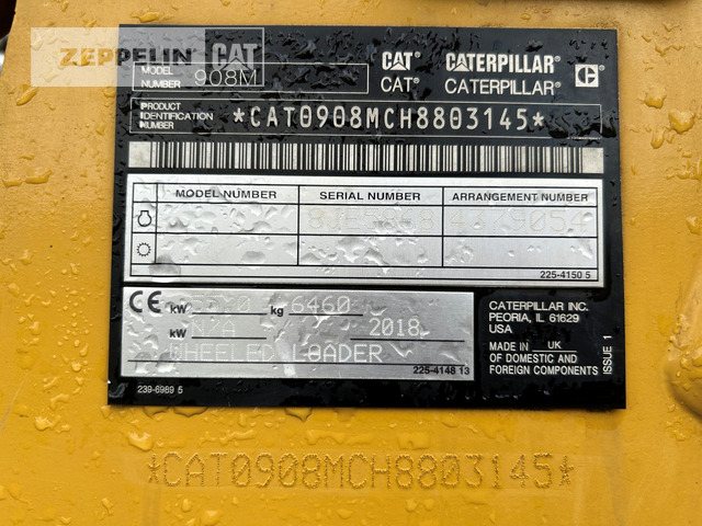 Cat 908M - Wiellader: afbeelding 5 Cat 908M - Wiellader: afbeelding 5