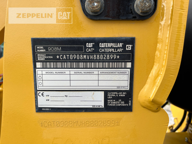 Cat 908M - Wiellader: afbeelding 5 Cat 908M - Wiellader: afbeelding 5