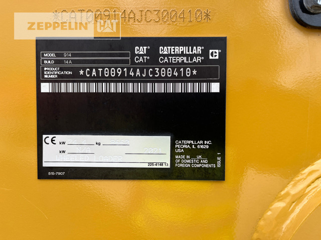Cat 914-14A - Wiellader: afbeelding 2 Cat 914-14A - Wiellader: afbeelding 2