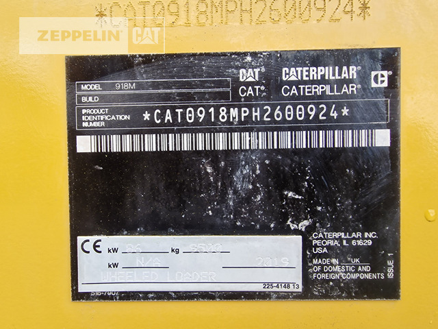 Cat 918M - Wiellader: afbeelding 2 Cat 918M - Wiellader: afbeelding 2