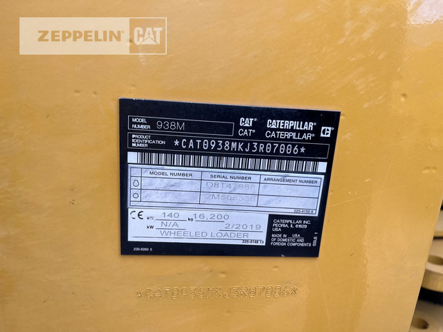 Cat 938M - Wiellader: afbeelding 5 Cat 938M - Wiellader: afbeelding 5