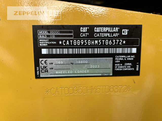 Wiellader Cat 950GC: afbeelding 35
