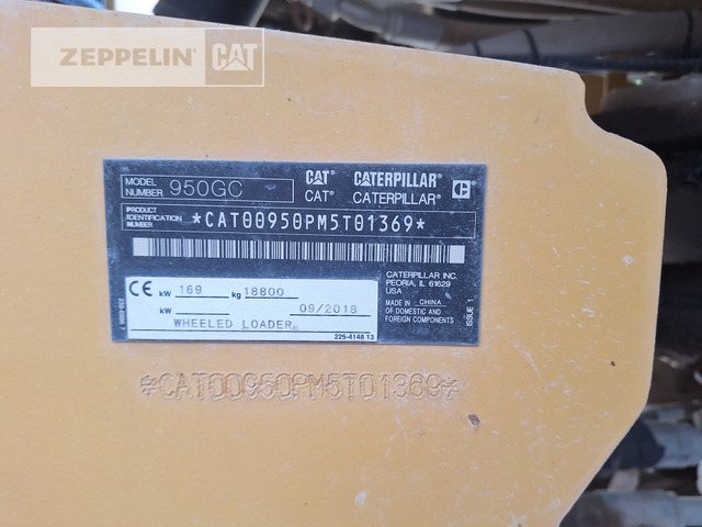 Wiellader Cat 950GC: afbeelding 9