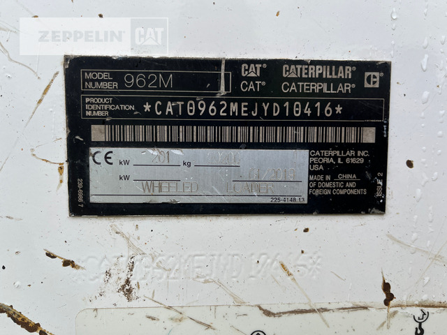 Cat 962M - Wiellader: afbeelding 2 Cat 962M - Wiellader: afbeelding 2
