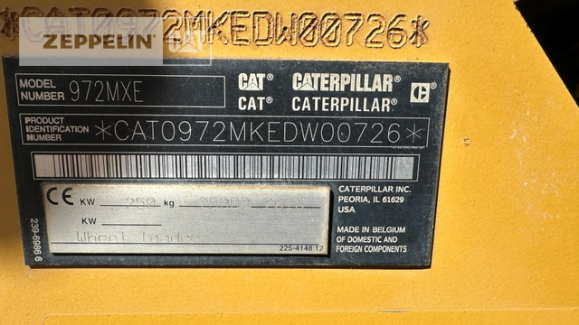 Cat 972MXE - Wiellader: afbeelding 5 Cat 972MXE - Wiellader: afbeelding 5
