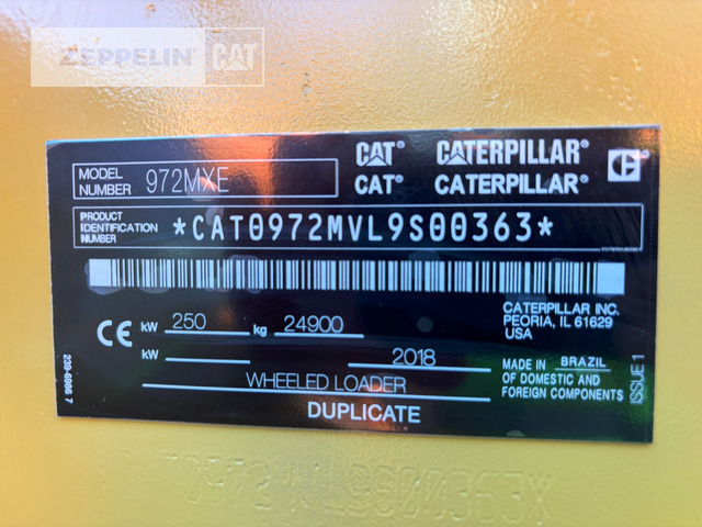 Cat 972MXE - Wiellader: afbeelding 5 Cat 972MXE - Wiellader: afbeelding 5