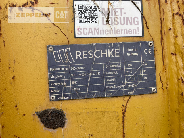 Cat HD-TL 1400mm CW55s - Graafbak: afbeelding 3 Cat HD-TL 1400mm CW55s - Graafbak: afbeelding 3