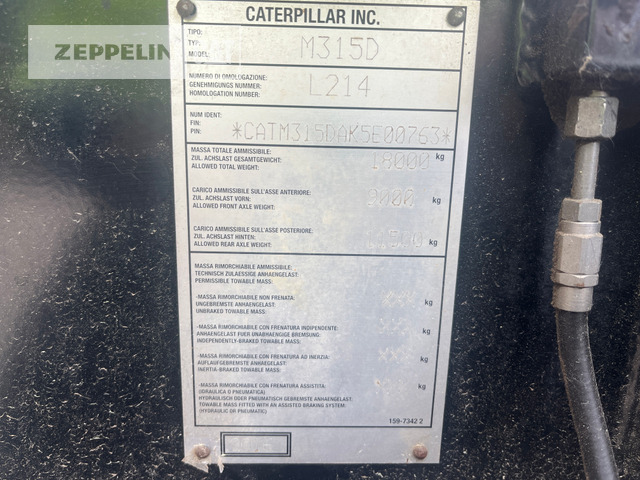 Cat M315D - Mobiele graafmachine: afbeelding 3 Cat M315D - Mobiele graafmachine: afbeelding 3