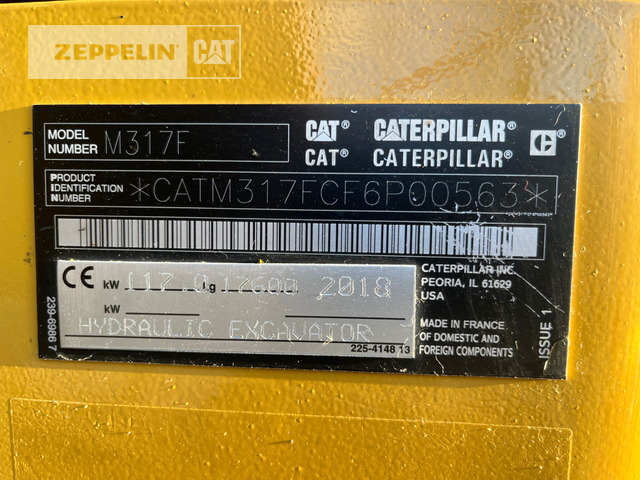 Cat M317F - Mobiele graafmachine: afbeelding 2 Cat M317F - Mobiele graafmachine: afbeelding 2