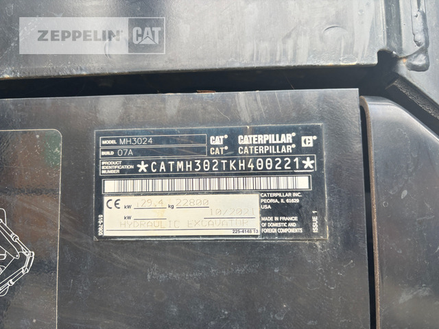 Cat MH3024-07A - Overslagkraan: afbeelding 2 Cat MH3024-07A - Overslagkraan: afbeelding 2