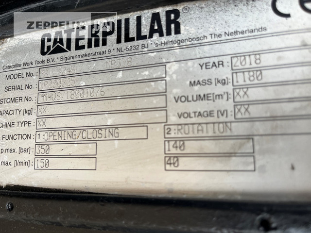 Cat MP318 - Sloopschaar: afbeelding 4 Cat MP318 - Sloopschaar: afbeelding 4