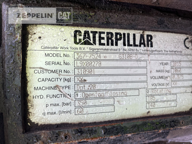 Cat Primärprodukte Komp. - Grijper: afbeelding 3 Cat Primärprodukte Komp. - Grijper: afbeelding 3
