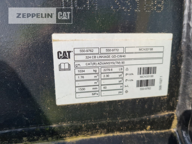 Cat TL1500 CW40 - Graafbak voor Bouwmachine: afbeelding 4 Cat TL1500 CW40 - Graafbak voor Bouwmachine: afbeelding 4