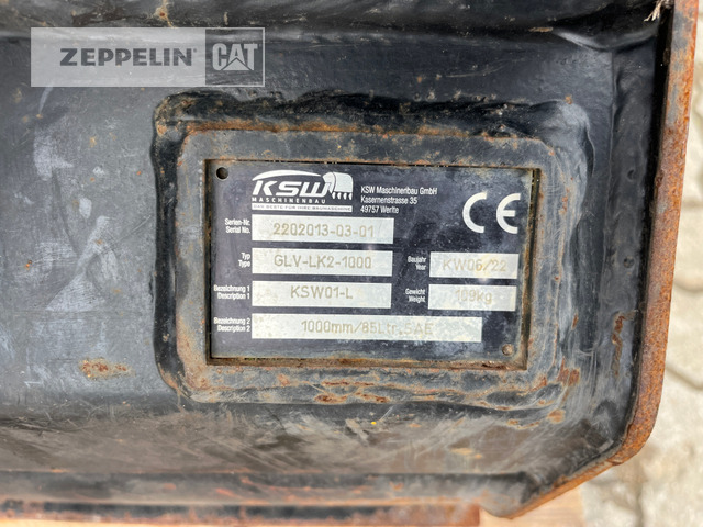 KSW Maschinenbau GmbH GLV1000 MS01 - Graafbak: afbeelding 3 KSW Maschinenbau GmbH GLV1000 MS01 - Graafbak: afbeelding 3