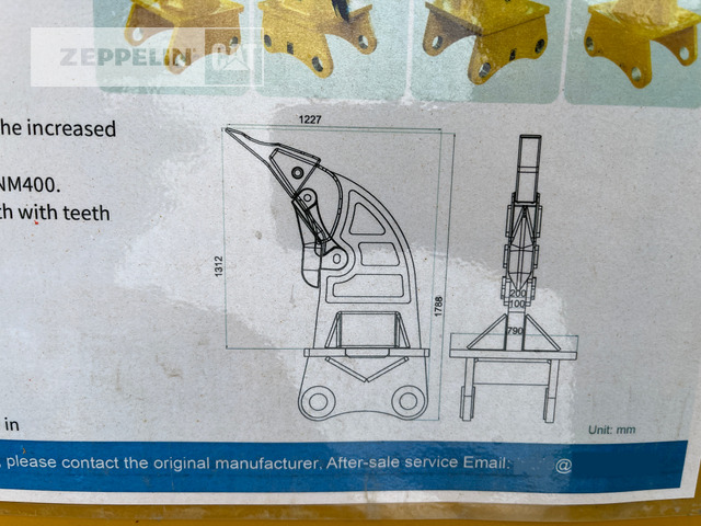 Komponenten Aufreißer 374 - Ripper voor Bouwmachine: afbeelding 3 Komponenten Aufreißer 374 - Ripper voor Bouwmachine: afbeelding 3