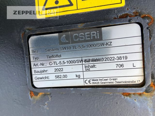 Lehnhoff UTL100 MS10 - Graafbak voor Bouwmachine: afbeelding 4 Lehnhoff UTL100 MS10 - Graafbak voor Bouwmachine: afbeelding 4