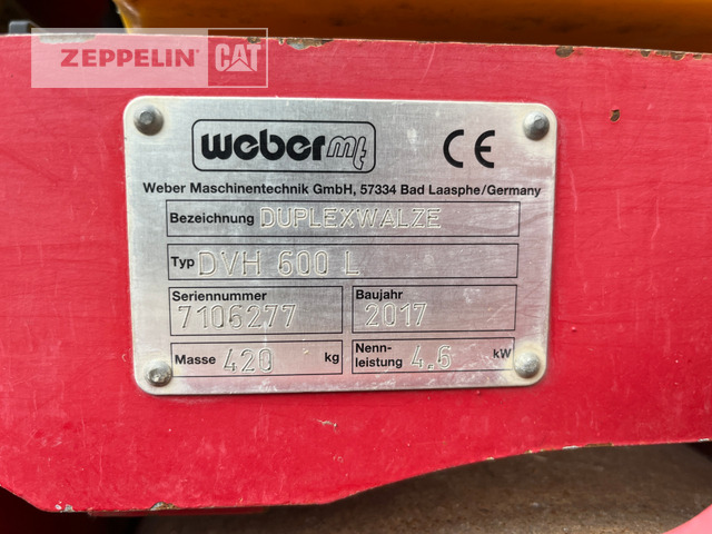 Sonstiges DVH600 - Kleine wals: afbeelding 5 Sonstiges DVH600 - Kleine wals: afbeelding 5