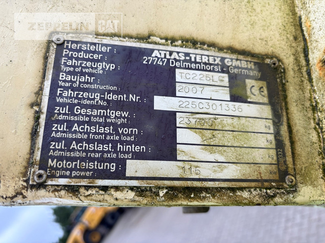 Terex TC225LC - Rupsgraafmachine: afbeelding 3 Terex TC225LC - Rupsgraafmachine: afbeelding 3