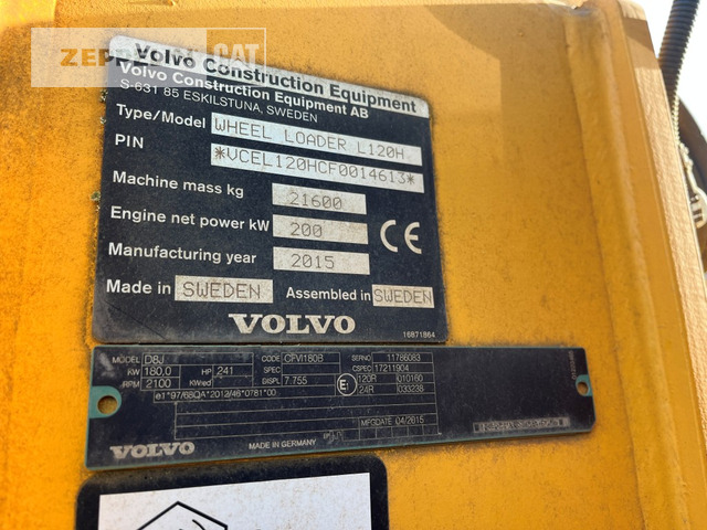 Volvo L120H - Wiellader: afbeelding 2 Volvo L120H - Wiellader: afbeelding 2