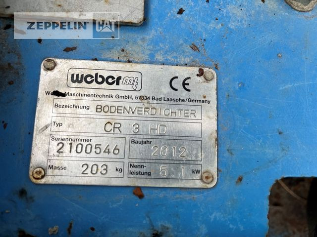 Weber CR-3HD - Trilplaat: afbeelding 2 Weber CR-3HD - Trilplaat: afbeelding 2