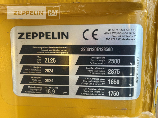 Zeppelin ZL25 - Wiellader: afbeelding 5 Zeppelin ZL25 - Wiellader: afbeelding 5