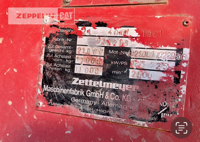 Zettelmeyer 4001 - Wiellader: afbeelding 3 Zettelmeyer 4001 - Wiellader: afbeelding 3