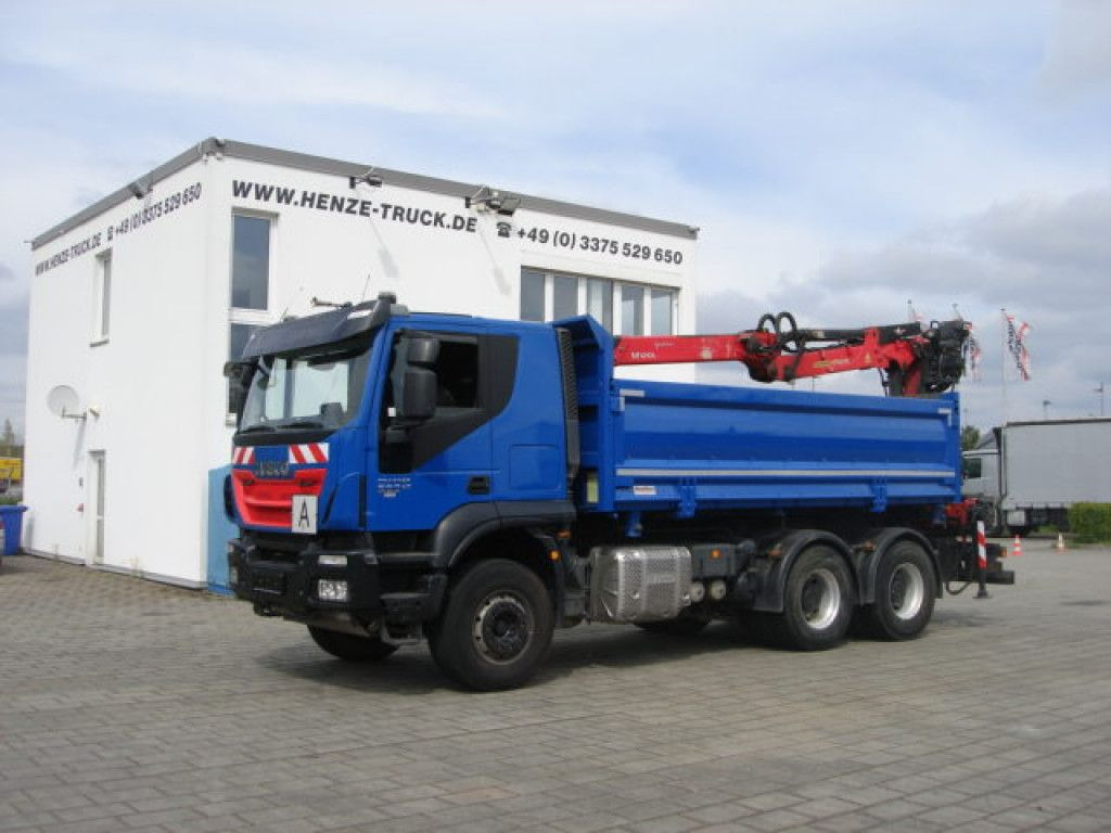 Iveco TRACKER 260T50 6x4 3-Achs Kipper Heckkran Espilo - Kraanwagen: afbeelding 5 Iveco TRACKER 260T50 6x4 3-Achs Kipper Heckkran Espilo - Kraanwagen: afbeelding 5